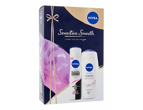 Kazeta Nivea Sensitive Smoth spg+deo spr | Kosmetické a dentální výrobky - Dámská kosmetika - Dárkové kazety